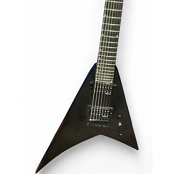 Used Jackson JS22-7 7 String Black Solid Body Electric Guitar