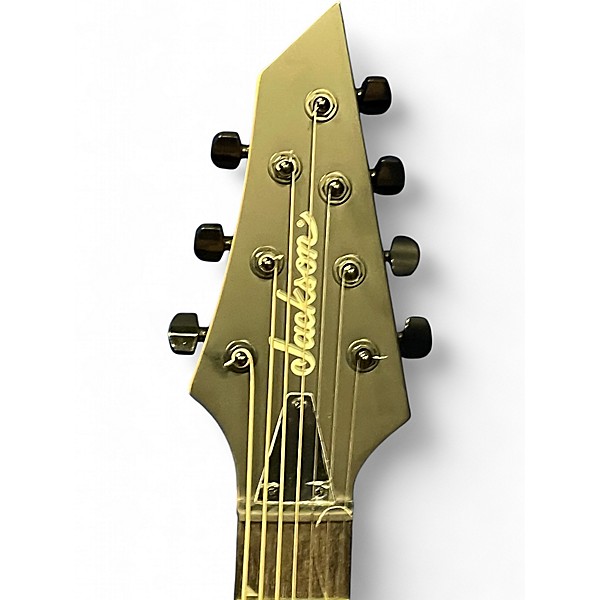 Used Jackson JS22-7 7 String Black Solid Body Electric Guitar