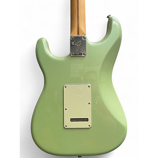 Used Fender Standard Stratocaster Seafoam Green Solid Body Electric Guitar
