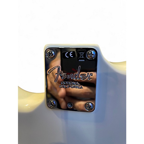 Used Fender American Professional Stratocaster SSS Olympic White Solid Body Electric Guitar