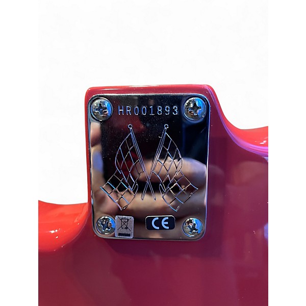 Used Fender Vintage Hot Rod 1950s Stratocaster Fiesta Red Solid Body Electric Guitar