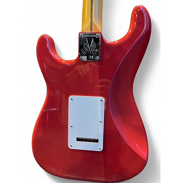 Used Fender Vintage Hot Rod 1950s Stratocaster Fiesta Red Solid Body Electric Guitar