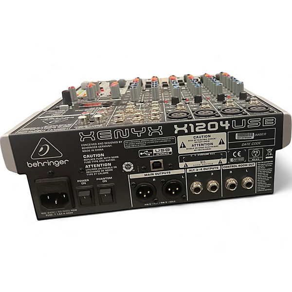 Used Behringer Xenyx X1204USB Unpowered Mixer