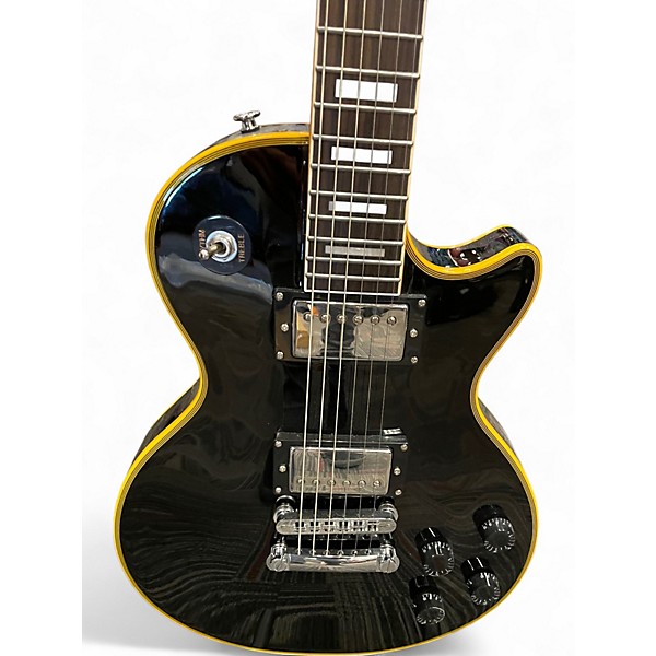 Used Chill Cat SINGLE CUT Black Solid Body Electric Guitar