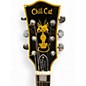 Used Chill Cat SINGLE CUT Black Solid Body Electric Guitar