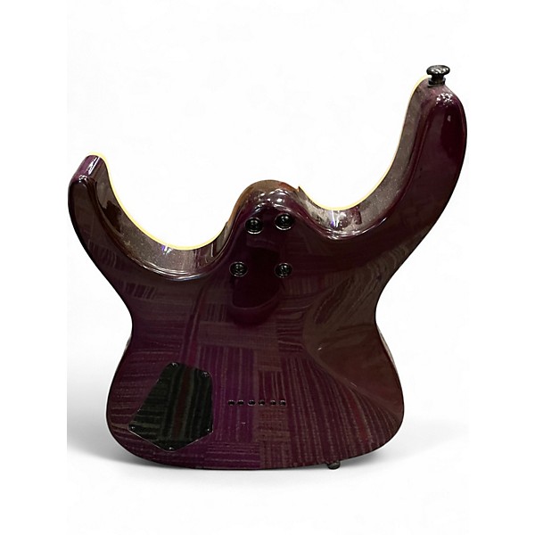 Used Leo Jaymz MONSOON Purple Solid Body Electric Guitar