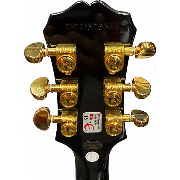 Used Epiphone Les Paul Black Beauty 3 Black Solid Body Electric Guitar