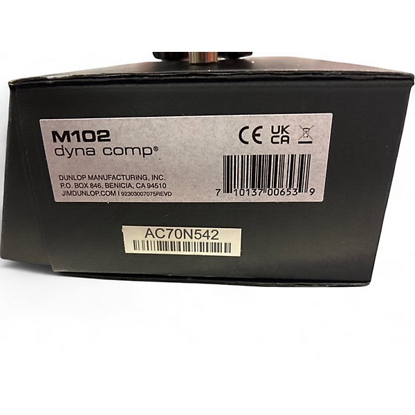 Used MXR M102 Dyna Comp Effect Pedal