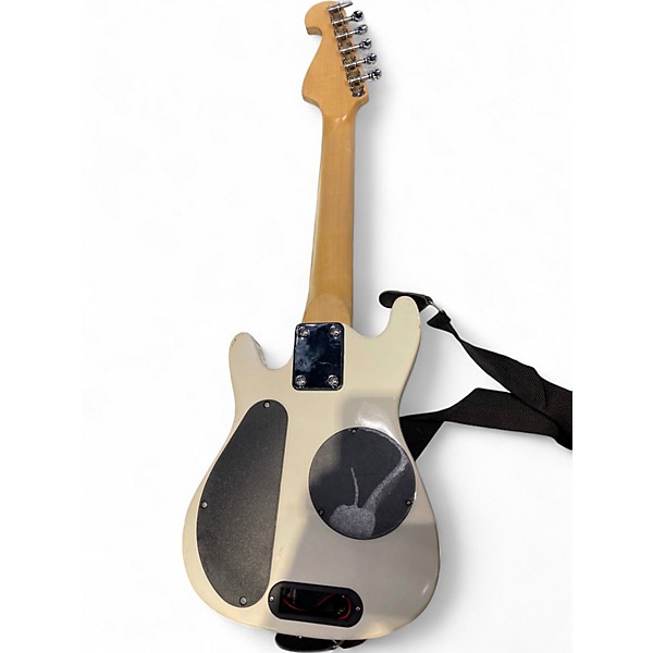 Used Washburn Little Lyon Black and White Electric Guitar