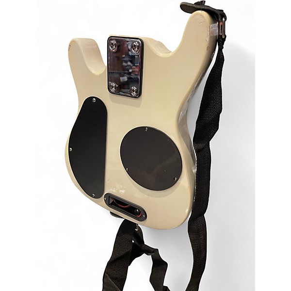 Used Washburn Little Lyon Black and White Electric Guitar