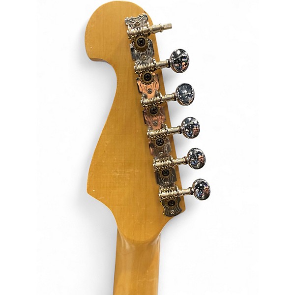 Used Washburn Little Lyon Black and White Electric Guitar