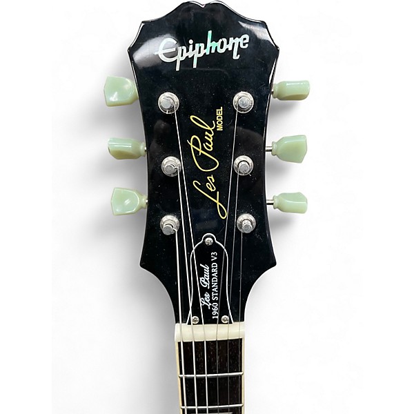 Used Epiphone 50th Anniversary 1960 Les Paul Version 3 2 Tone Sunburst Solid Body Electric Guitar