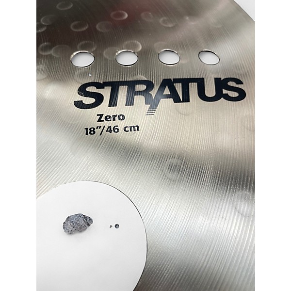 Used SABIAN 18in Stratus Zero Cymbal