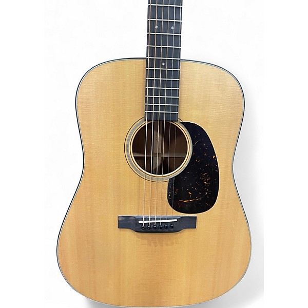 Used Martin D18 Natural Acoustic Guitar