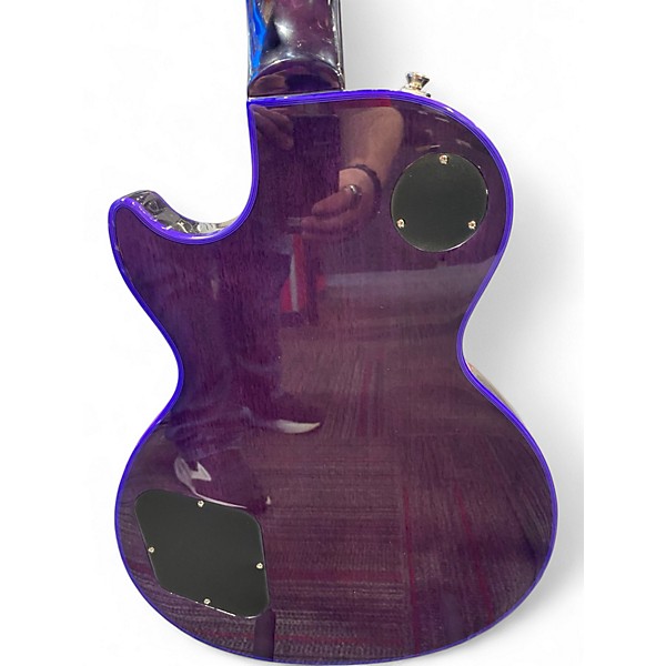 Used Epiphone Les Paul Custom Widow Purple Burst Solid Body Electric Guitar