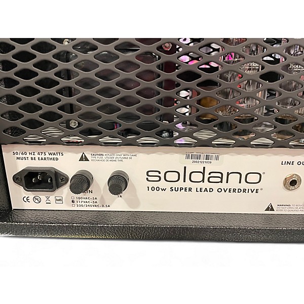 Used Soldano SLO100 100W Tube Guitar Amp Head