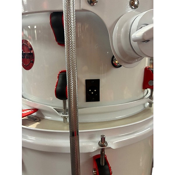 Used ddrum 6 Piece Hybrid White Drum Kit