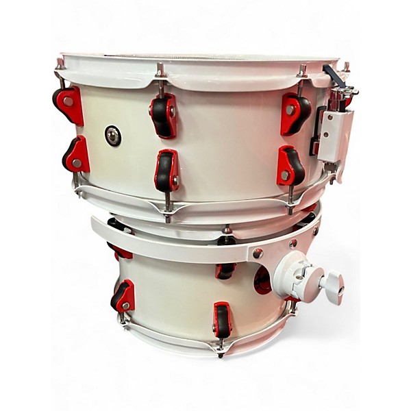 Used ddrum 6 Piece Hybrid White Drum Kit