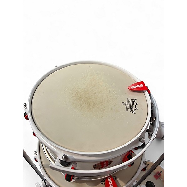 Used ddrum 6 Piece Hybrid White Drum Kit