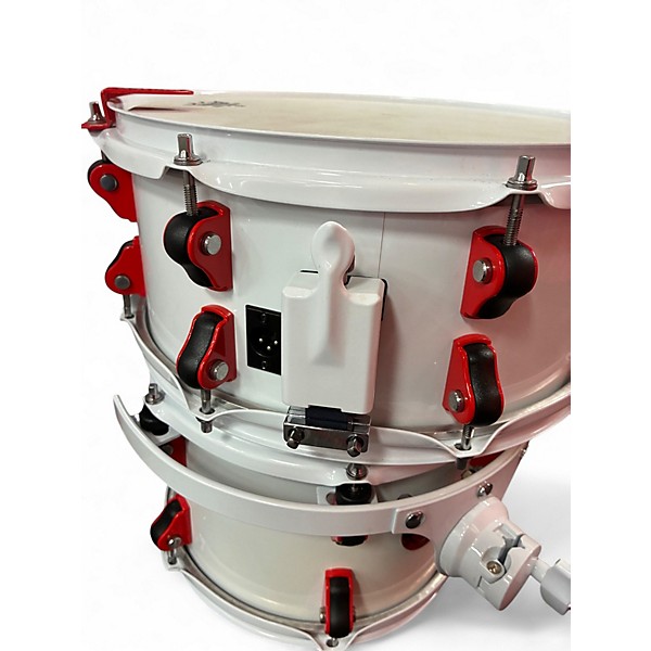 Used ddrum 6 Piece Hybrid White Drum Kit