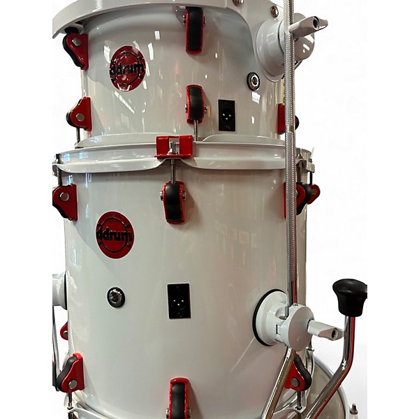Used ddrum 6 Piece Hybrid White Drum Kit