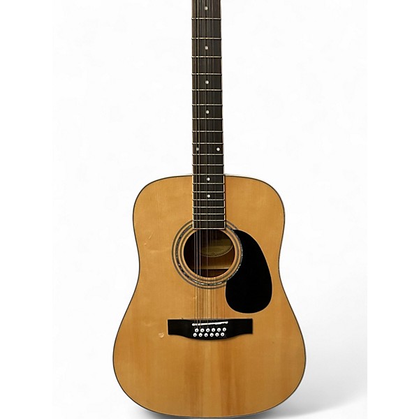 Used Mitchell D120S12E Natural 12 String Acoustic Guitar