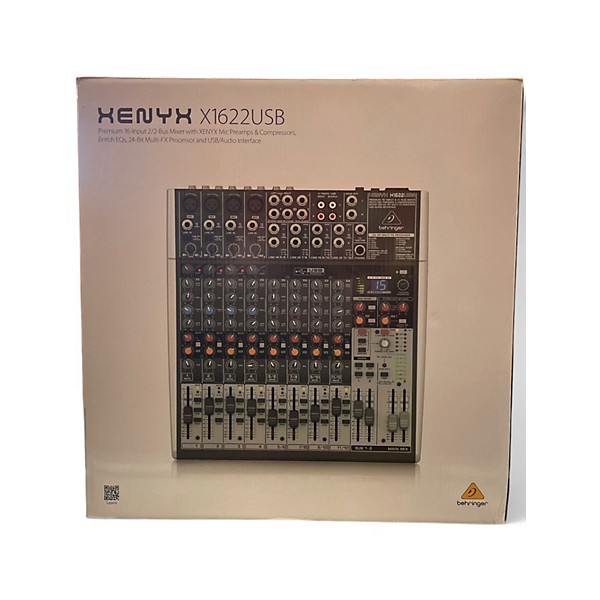 Used Behringer Xenyx X1622USB Unpowered Mixer