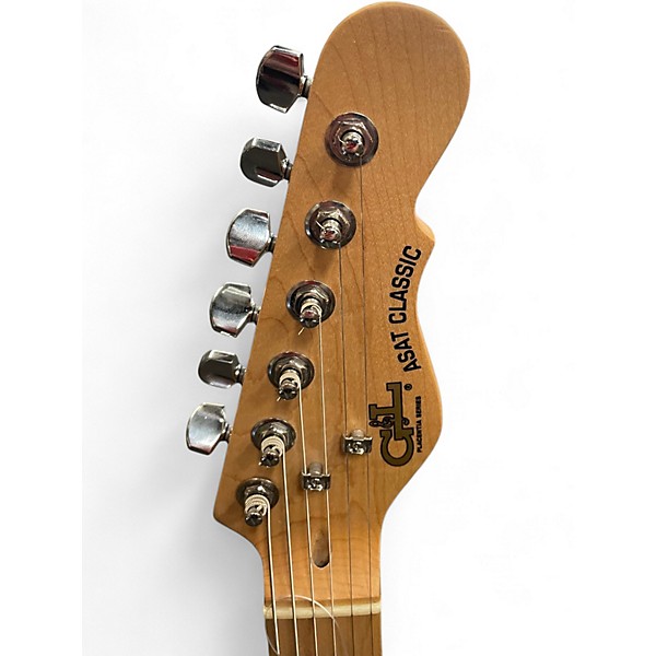 Used G&L Placentia Series ASAT Classic Burgundy Solid Body Electric Guitar