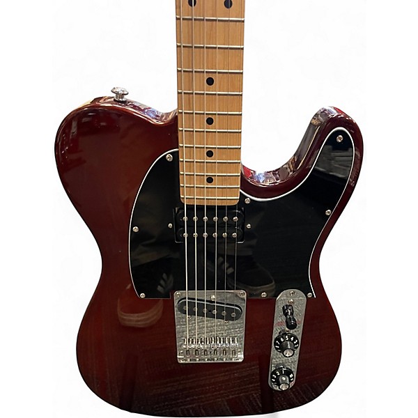 Used G&L Placentia Series ASAT Classic Burgundy Solid Body Electric Guitar