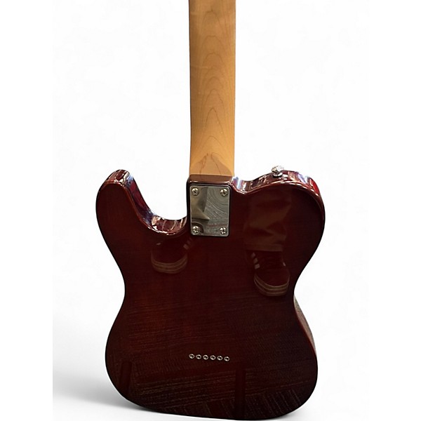 Used G&L Placentia Series ASAT Classic Burgundy Solid Body Electric Guitar