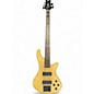 Used Schecter Guitar Research Stiletto Custom 5 String Natural Satin Electric Bass Guitar thumbnail