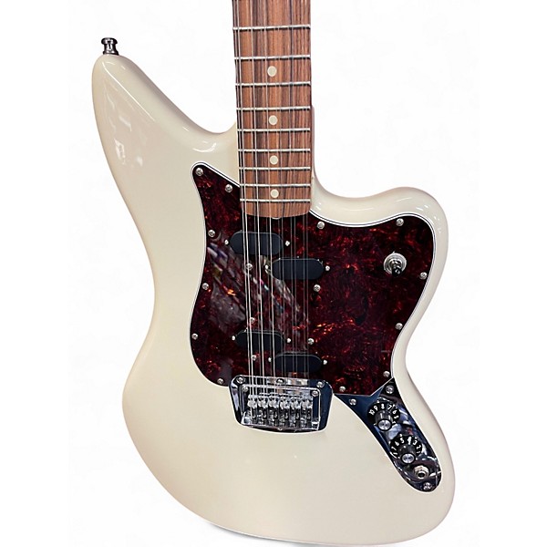 Used Fender alternate reality electric xii White Solid Body Electric Guitar