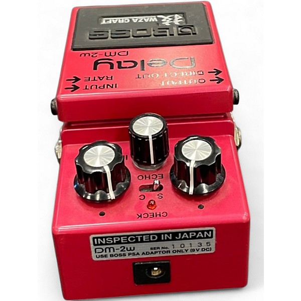 Used BOSS DM2W Delay Waza Craft Effect Pedal