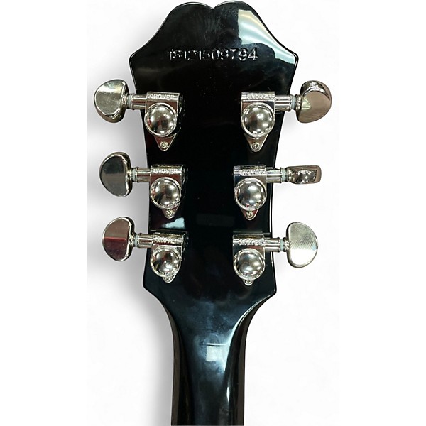 Used Epiphone DC Pro Midnight Ebony Solid Body Electric Guitar