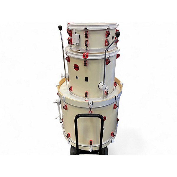Used ddrum 5 Piece Hybrid White Drum Kit