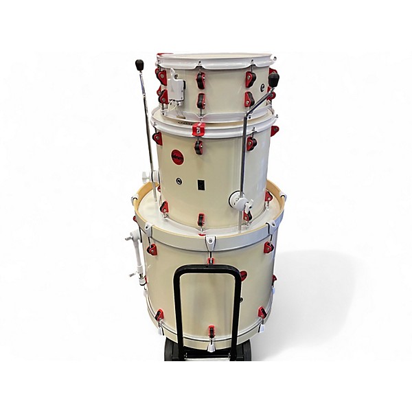 Used ddrum 5 Piece Hybrid White Drum Kit