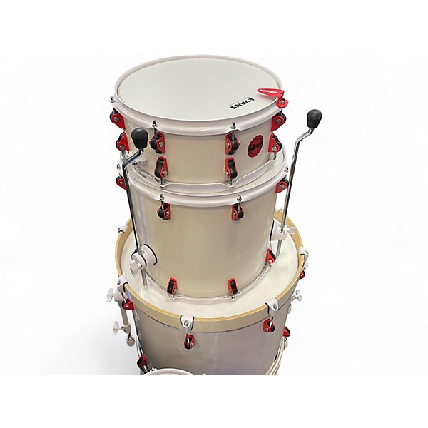 Used ddrum 5 Piece Hybrid White Drum Kit