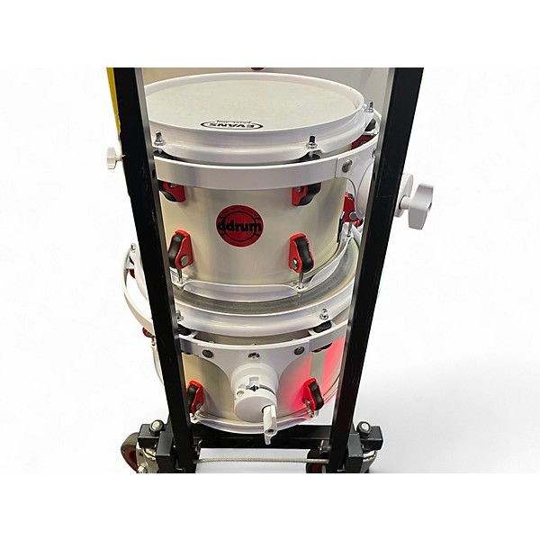 Used ddrum 5 Piece Hybrid White Drum Kit