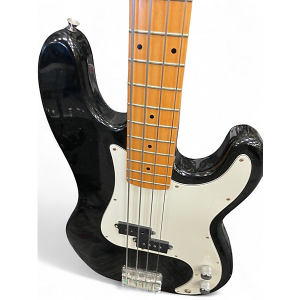 Used Washburn LYON SERIES P-STYLE Black Electric Bass Guitar