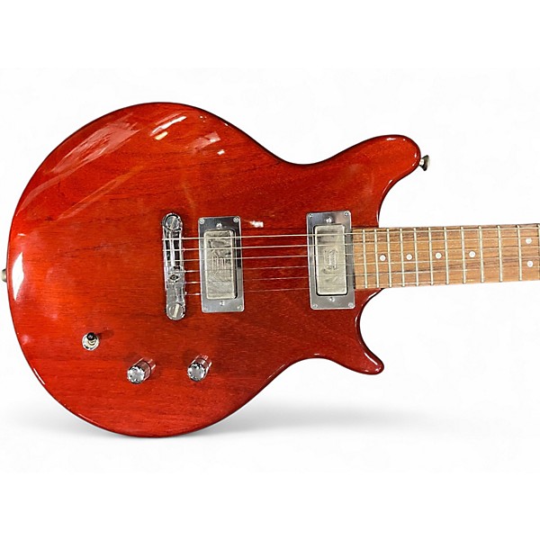 Used Hamer Usa Eclipse Trans Red Solid Body Electric Guitar
