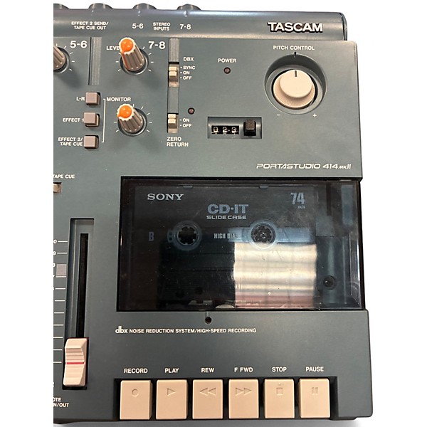 Used TASCAM Portastudio 414 MKII MultiTrack Recorder