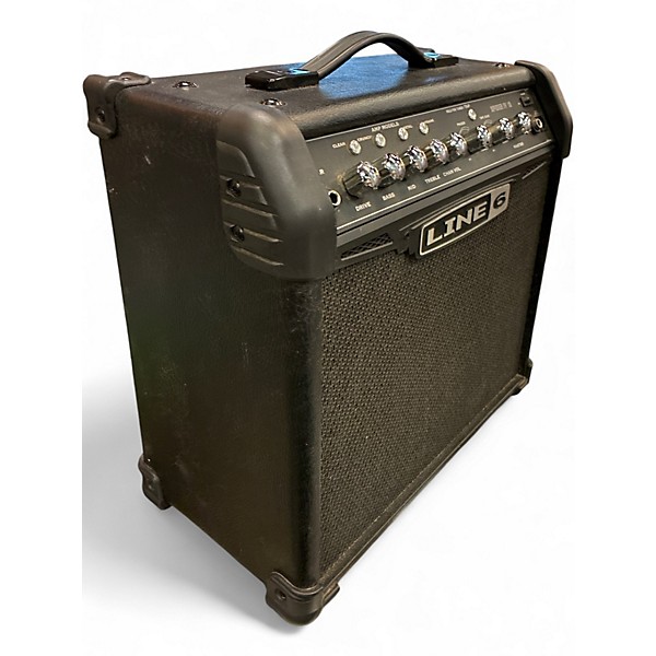 Used Line 6 Spider IV 15W 1X8 Guitar Combo Amp