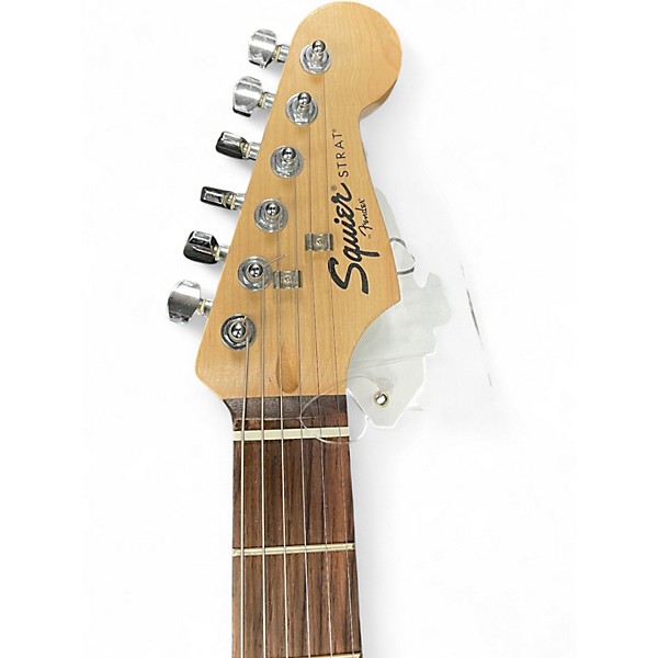 Used Squier STRAT Sunburst Solid Body Electric Guitar