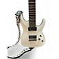 Used Schecter Guitar Research demon 7 Snow White Solid Body Electric Guitar