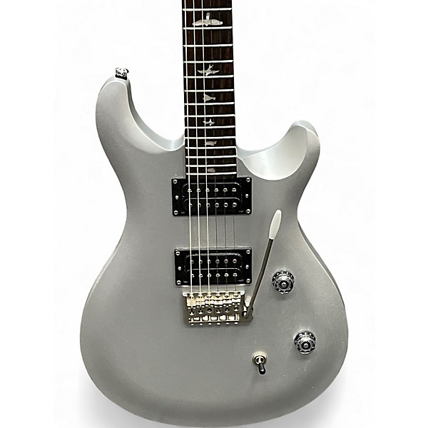 Used PRS SE CE24 Standard Metallic Silver Solid Body Electric Guitar