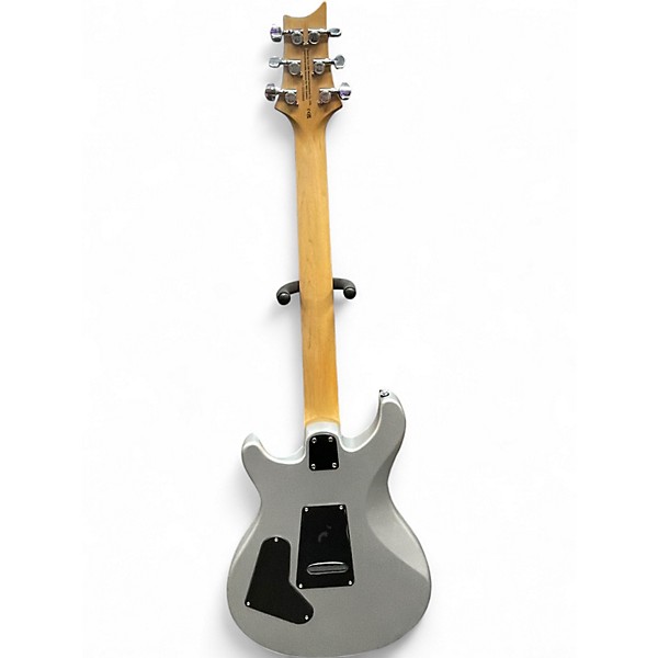 Used PRS SE CE24 Standard Metallic Silver Solid Body Electric Guitar