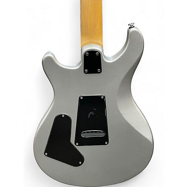 Used PRS SE CE24 Standard Metallic Silver Solid Body Electric Guitar