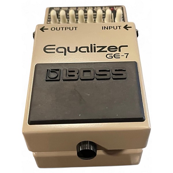 Used BOSS GE7 Equalizer Pedal
