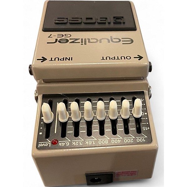 Used BOSS GE7 Equalizer Pedal