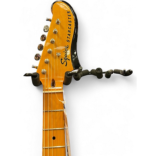 Used Squier Classic Vibe Starcaster Natural Hollow Body Electric Guitar